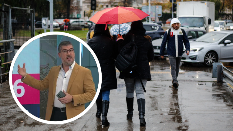 Eduardo Sáez adelantó regreso de la lluvia a Santiago: Conoce cuándo y a qué hora se esperan precipitaciones