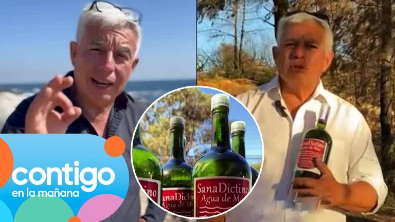 Polémica por sujeto que vende agua milagrosa que “sanaría” el cáncer: Cobra 16 mil pesos por botella