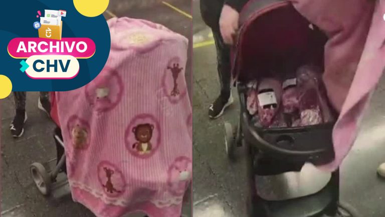 ¿Y la guagua? La vez que guardia increpó a mecheras que llenaron un coche con kilos de carne