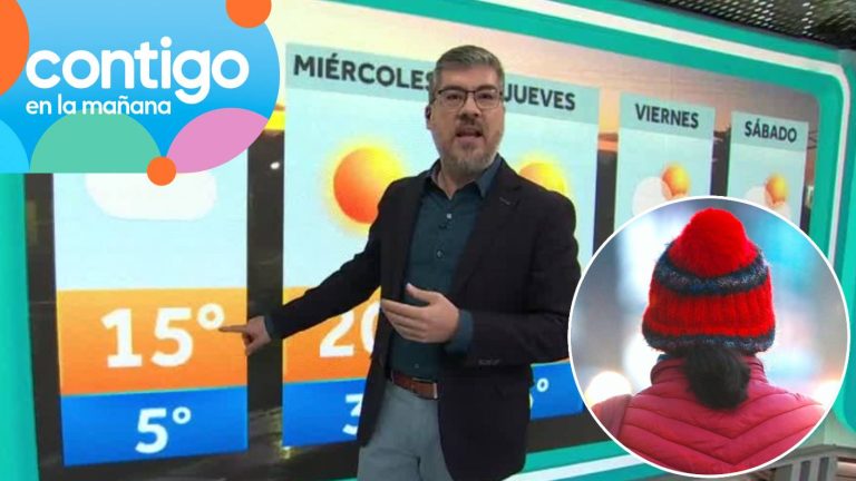 ¿La mañana más fría del año? Eduardo Sáez anticipa la temperatura para la RM en Contigo en la Mañana