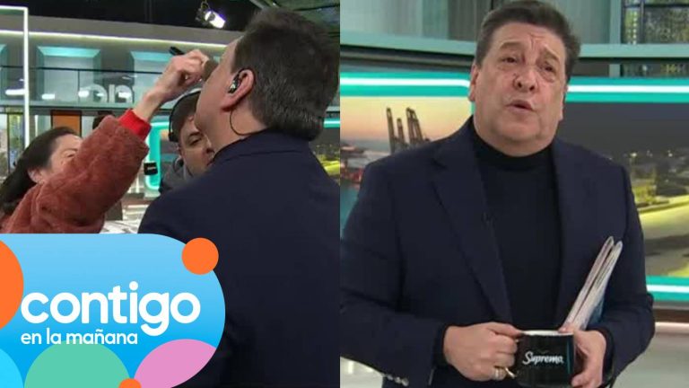 ¡Accidentado inicio de JC Rodríguez en Contigo en la Mañana! Atrapado en un ascensor y salió de urgencia al baño