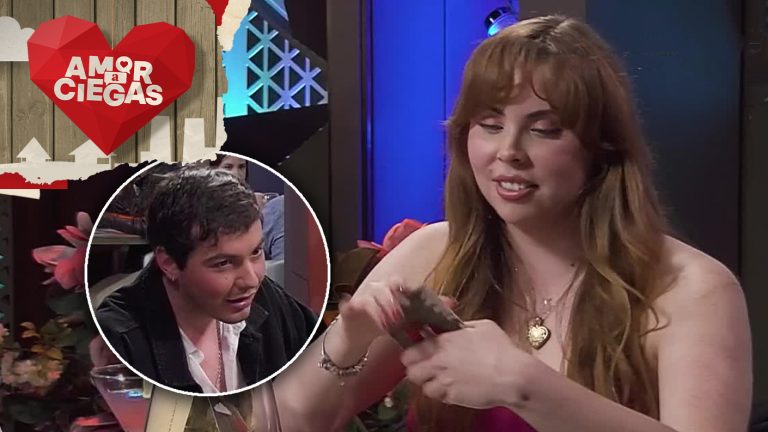 “Que fome”: Periodista se aburrió que piropeen sus ojos y descolocó a su cita en Amor a Ciegas