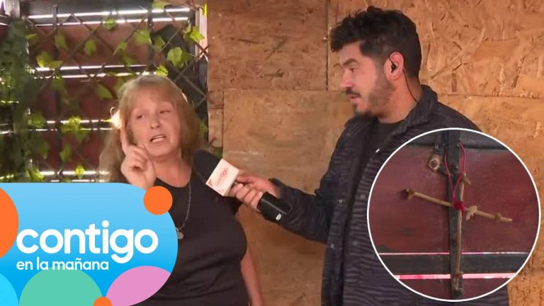 Mujer acusada de agresiones y presuntos “rituales” rompió el silencio EN VIVO: Explicó extraño crucifijo