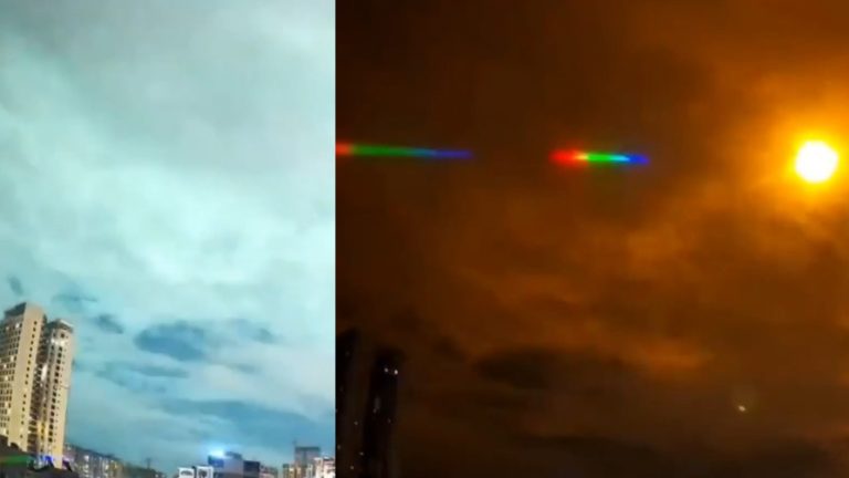 ¿Fin del mundo? Captan “bola de fuego” iluminando el cielo de China generando múltiples reacciones