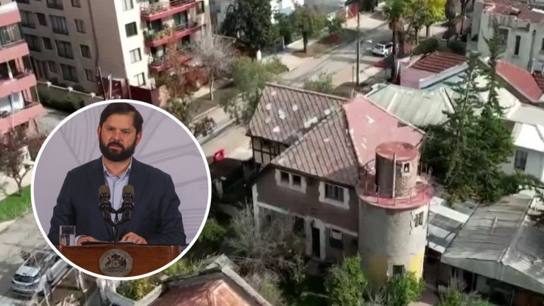 Incluye una torre: Esta sería la nueva casa y el barrio del pdte. Boric en San Miguel