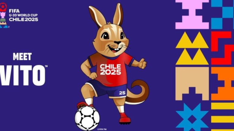 “Símbolo del país”: Así es Vito la vizcacha, la mascota oficial del Mundial Sub 20 de Chile