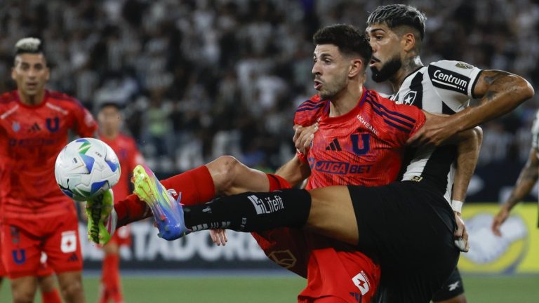 La U cayó ante Botafogo y se despidió de la Copa Libertadores en un dramático partido