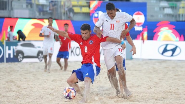 Revisa todos los goles de Chile vs Tahiti en el Mundial de Fútbol Playa Seychelles 2025