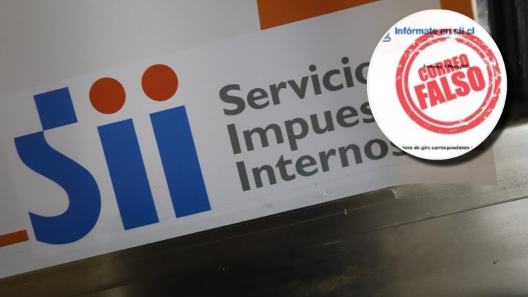 Alerta de estafa: SII advierte circulación de correo falso que invita a ingresar a link fraudulento