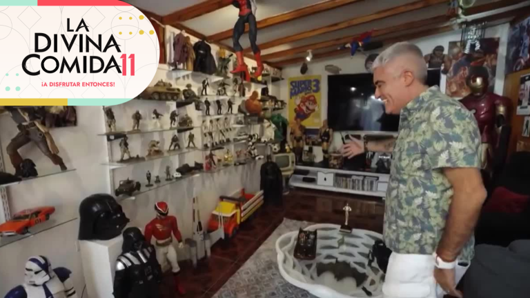 Mauricio Flores “desenterró” el niño interior de Gigi Martin y mostró su habitación secreta