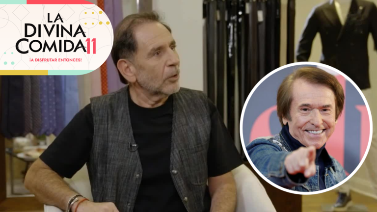 Sergio Arias contó en La Divina Comida una tensa anécdota con Raphael de España: “Este qué se cree…”