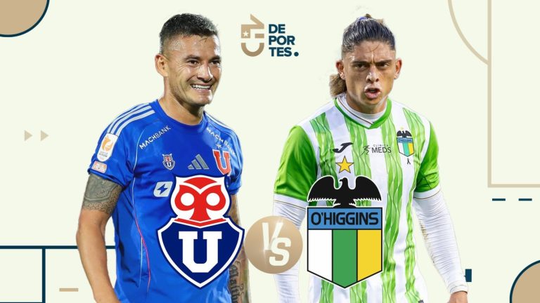 U. de Chile vs O'Higgins: Dónde ver EN VIVO y ONLINE partido Liga de Primera
