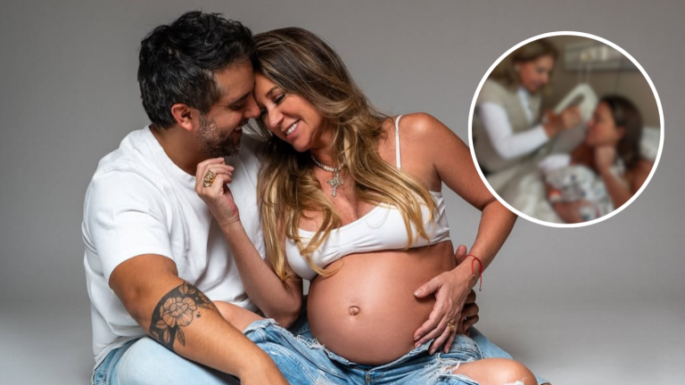 “Nuestro pequeño milagro ha llegado”: Flaviana Seeling emocionó con primeras fotos de su hijo