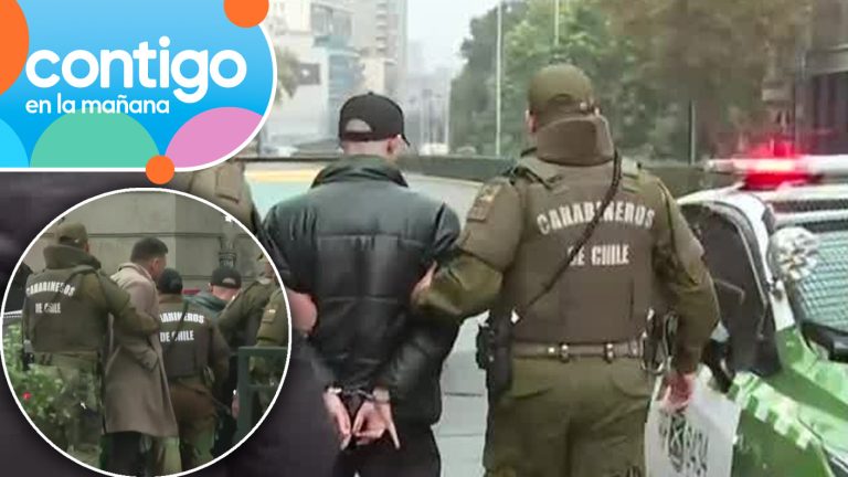 Dos sujetos detenidos tras chocar con barrera de contención en la Alameda: Conducían en estado de ebriedad