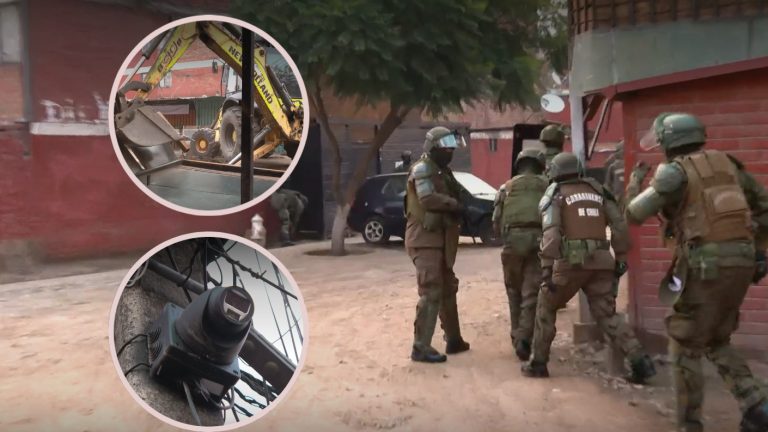 El búnker narco de Lo Espejo: Blindaron block para enfrentar a la policía