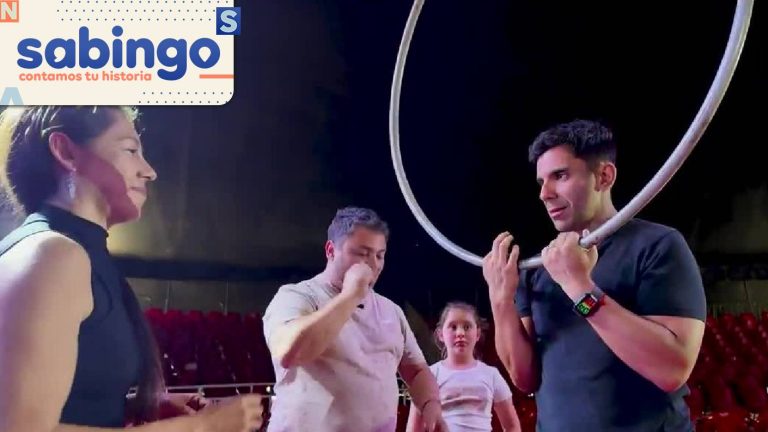 Historias de Circo: JP Queraltó se la jugó con la vertiginosa acrobacia del 