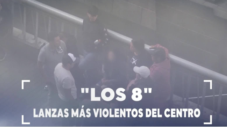 Así opera “La banda de los ocho”: Violentos lanzas acechan el centro de Santiago