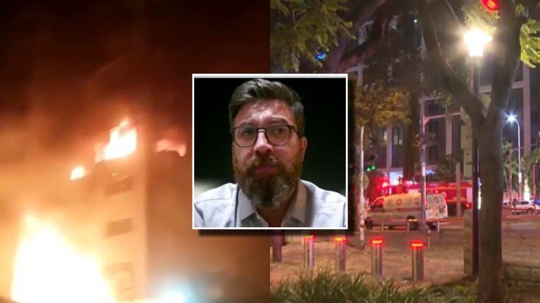 “Un misil cayó a 200 metros de mi casa”: Chileno relata minutos de terror por bombardeo iraní en Israel