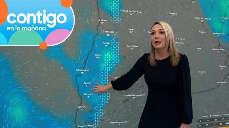 ¡Temperaturas bajo 0! Allison Göhler reveló en Contigo en la Mañana cómo continuará el sistema frontal