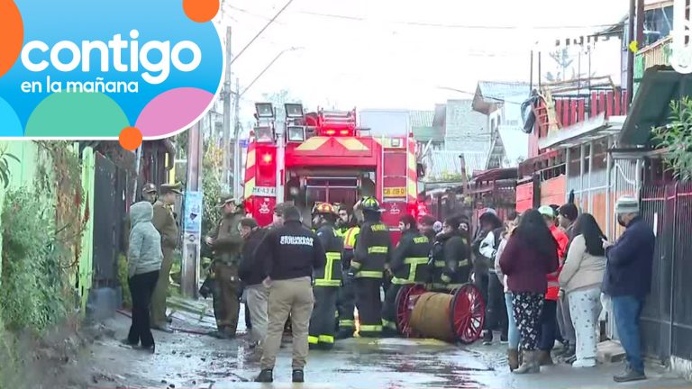 Tragedia en San Bernardo: Madre y sus dos hijos fallecieron tras fatal incendio