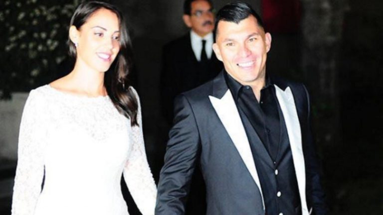 Quedó con el rostro herido: Hijo de Gary Medel y Cristina Morales sufre accidente doméstico