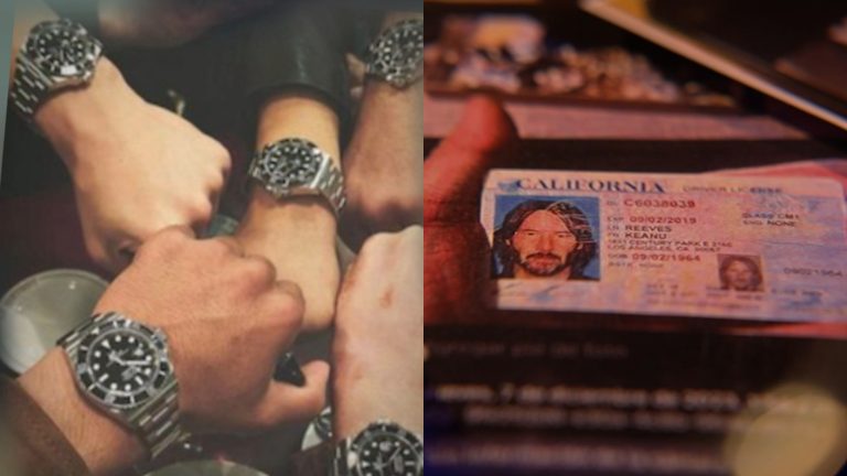 Ladrones chilenos que robaron a Keanu Reeves se fotografiaron con sus joyas y su carnet de conducir