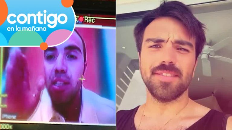 “Pesaba harto el caballero”: Martín de los Santos protagonizó live con influencer y culpó a conserje de la agresión