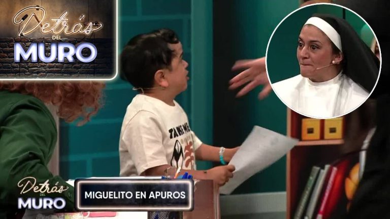 ¡SE TUVO QUE ARRANCAR! Miguelito recibió sus notas y Paola lo castigará severamente