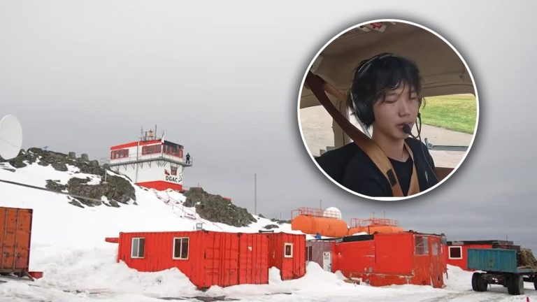 Es influencer y tiene 19 años: Revelan identidad del piloto detenido en la Antártica