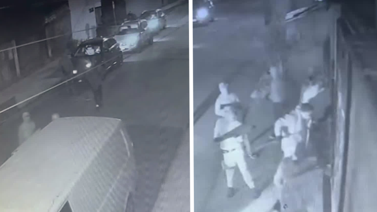 Simularon ser Carabineros: Realizan falso allanamiento con fusil de guerra en Cerro Navia