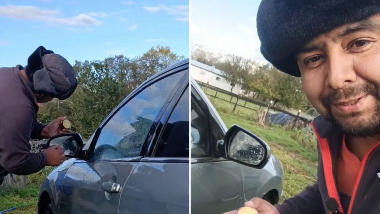 VIDEO | Método chileno para impermeabilizar vidrios en días lluviosos se hizo viral