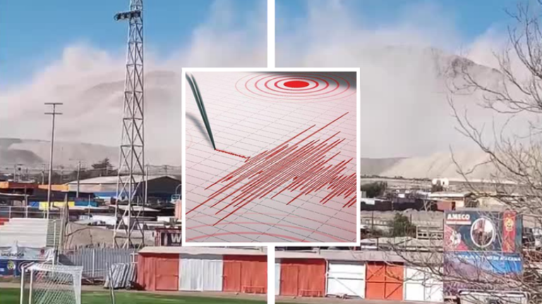 VIDEO | Así se vivió el temblor en el norte del país desde la Mina El Salvador