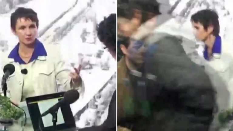 VIDEO | Carolina Tohá fue sorprendida por TEMBLOR mientras daba entrevista en vivo