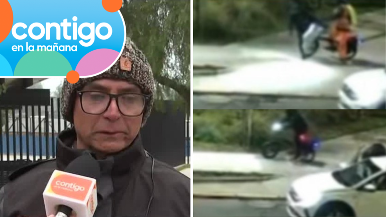 “Me da miedo salir”: Adulto mayor se quebró tras sufrir violento robo de su bicicleta en Quinta Normal