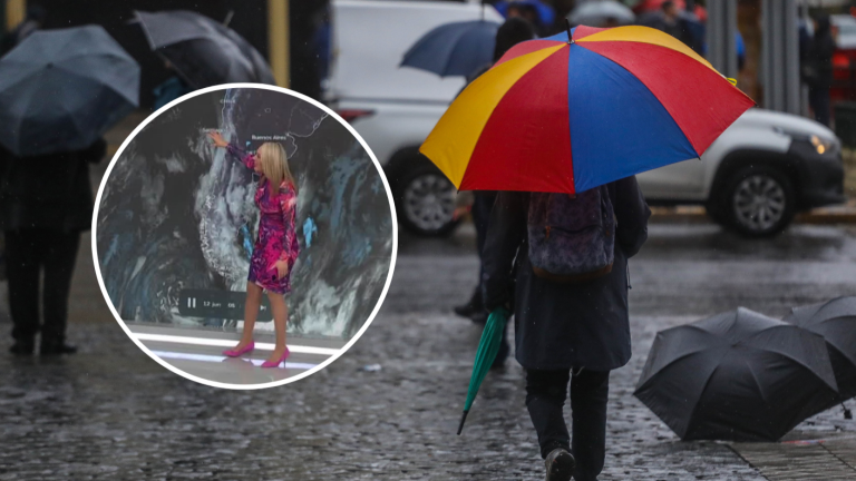 La hora en que parará la intensa lluvia este jueves en Santiago: Allison Göhler detalló el pronóstico