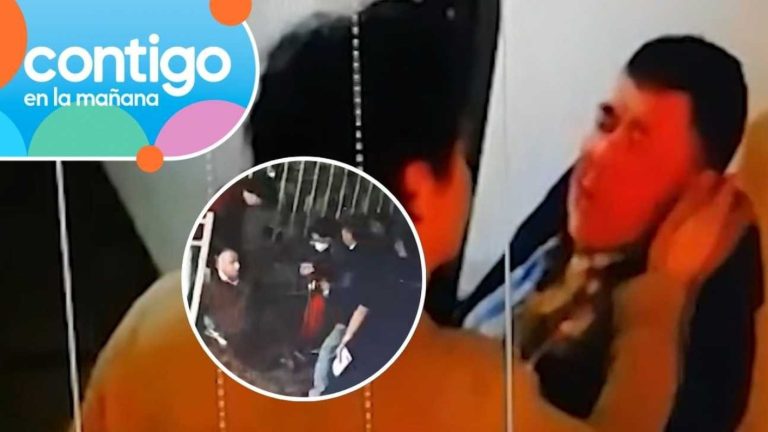 Golpea y hasta lanza preservativos: Vecino violento causa temor en edificio de Santiago