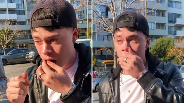 VIDEO | Tiktoker debió ser auxiliado por transeúnte tras ahogarse durante desafío en Concepción