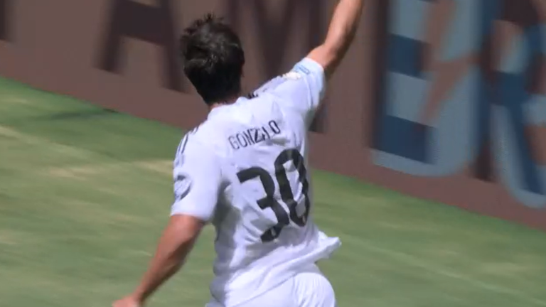 El primer gol de la era Xabi Alonso: Gonzalo García abrió la cuenta para el Real Madrid ante Al Hilal