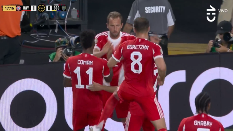 ¡Apareció El Ciudadano! Harry Kane abrió la cuenta para el Bayern Múnich ante Boca