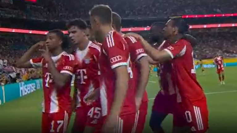 A colocar: El gol de Michael Olise que le dio la victoria al Bayern Múnich ante Boca