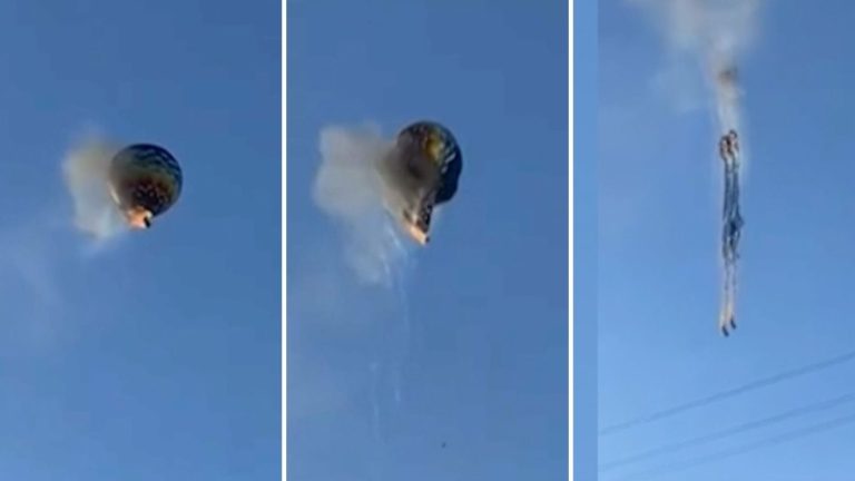 VIDEO | Ocho fallecidos en accidente de globo aerostático en Brasil