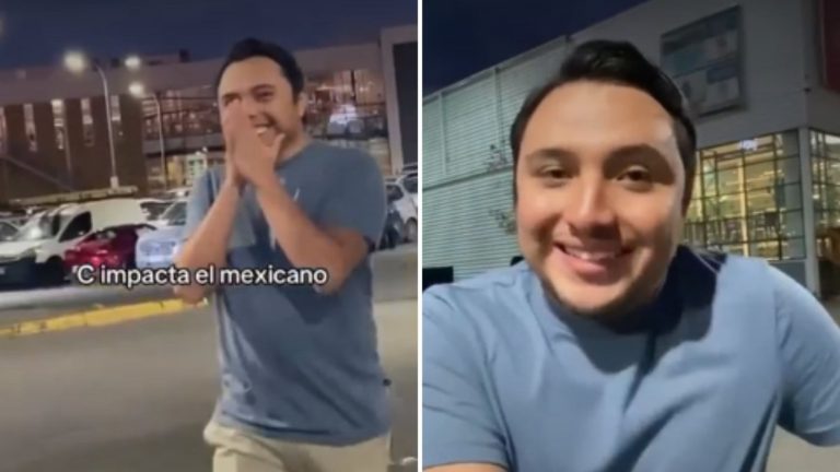 VIDEO | 'Un sueño': Joven mexicano se sorprende con común elemento de las calles de Chile