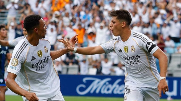 Con un jugador menos: Real Madrid logró su primera victoria ante Pachuca en el Mundial de Clubes