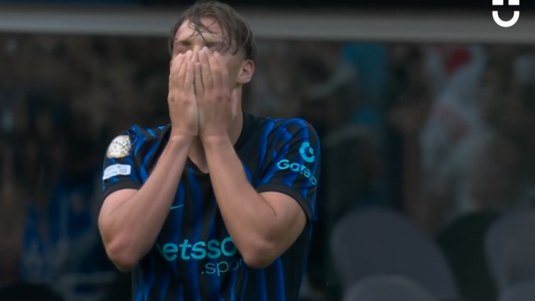 ¡La más clara! Esposito no finiquitó bien y desperdició una clarísima opción para el Inter ante River