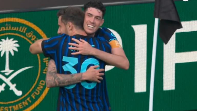 ¡Lapidario! El gol del Inter que sentenció el su triunfo y la eliminación de River del Mundial de Clubes