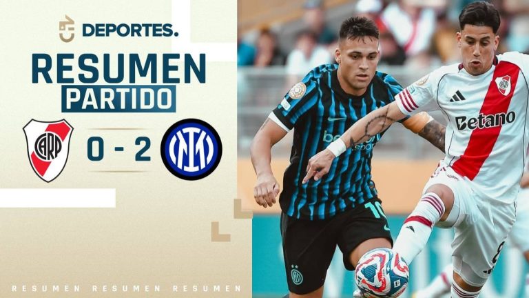 River vs Inter de Milán | Goles, resumen y compacto del partido