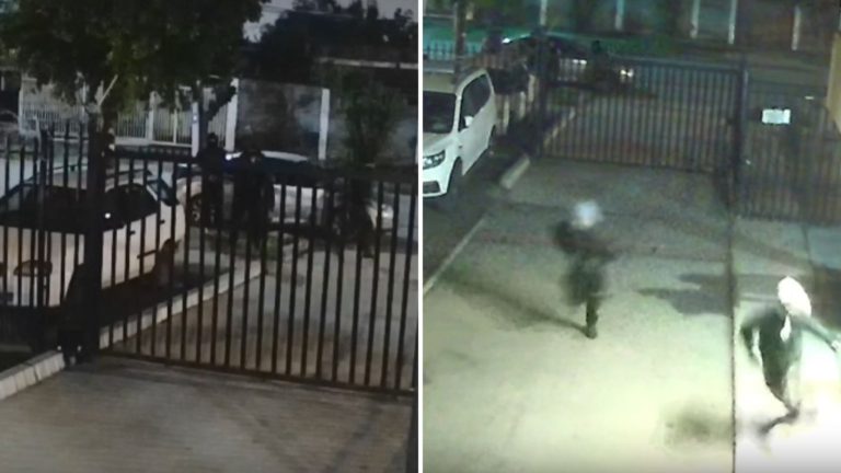 VIDEO | Había niños dentro: Más de 40 disparos contra departamento en Conchalí