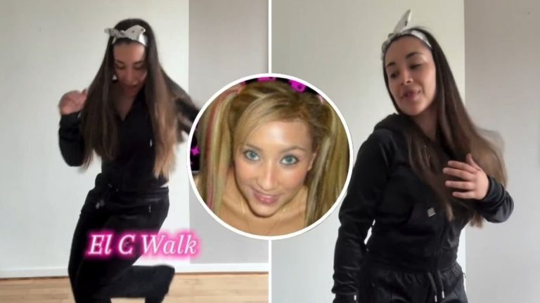 VIDEO | Natalia “Arenita” Rodríguez desató reacciones al recrear “pasos prohibidos” de época pokemona