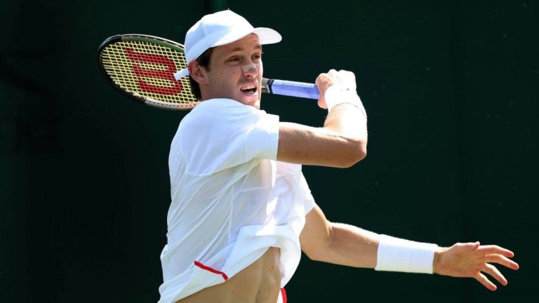 Brillante: Nicolás Jarry estuvo intratable y clasificó al cuadro principal de Wimbledon