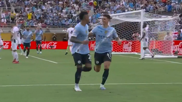 ¡De baby fútbol! Manchester City armó un golazo para convertir en goleada triunfo sobre la Juventus